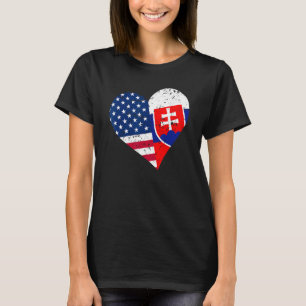 Camiseta Eslovaquia Amer eslovaco angustiado con una camise