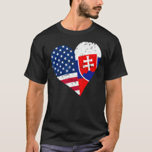 Camiseta Eslovaquia Amer eslovaco angustiado con una camise