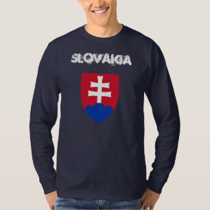 Camiseta Eslovaquia con escudo de armas