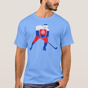 Camiseta Eslovaquia Jugador eslavo de hockey sobre hielo Lo