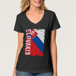 Camiseta Eslovaquia Orgullo Bandera Eslovaca Rota Patrimoni
