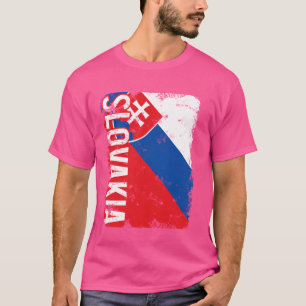 Camiseta Eslovaquia Orgullo Bandera Eslovaca Rota Patrimoni
