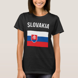 Camiseta Eslovaquia Recuerdos de vacaciones Bandera eslovac