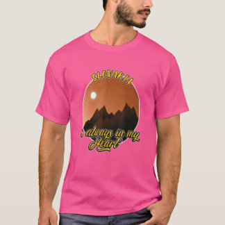 Camiseta Eslovaquia Siempre Está En Mi Corazón