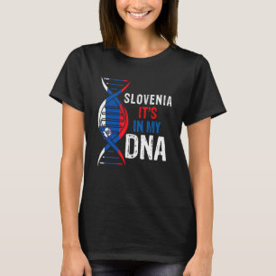 Camiseta Eslovenia está en mi ADN Orgulloso Eslovenia F