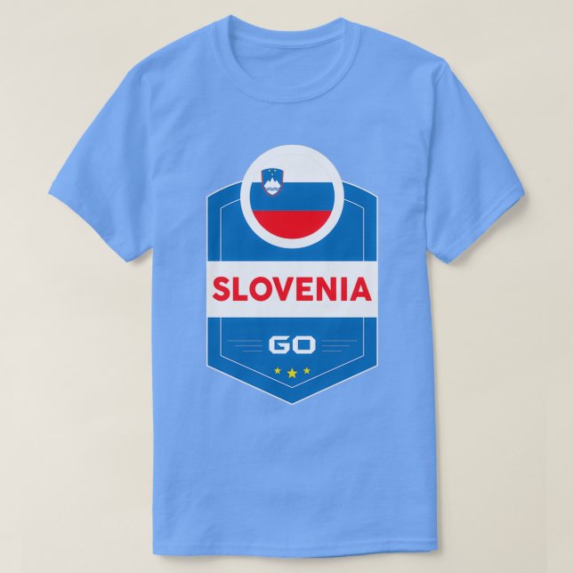 CAMISETA ESLOVENIA FLAG SHIELD (Diseño del anverso)