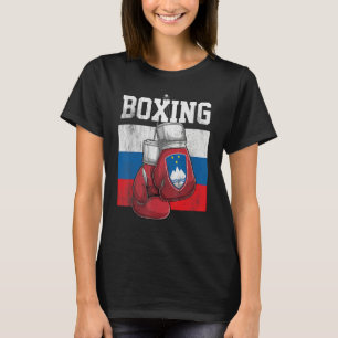 Camiseta Eslovenia Guantes de Boxeo Boxeo Boxeador esloveno