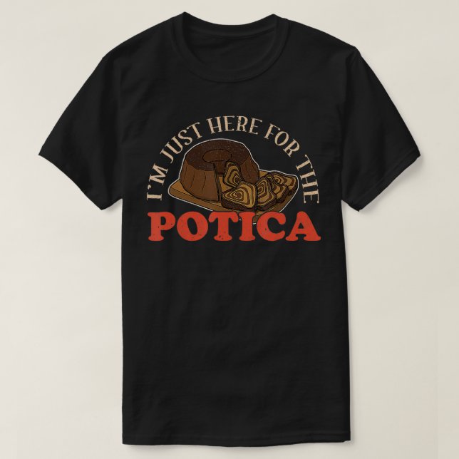 Camiseta Eslovenia Potica cocinando cocina eslovena celebra (Diseño del anverso)