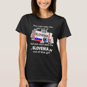 Camiseta Eslovenia Tarjeta de embarque Chica Eslovenia