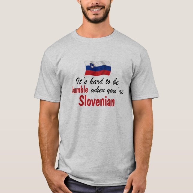 Camiseta Esloveno humilde (Anverso)