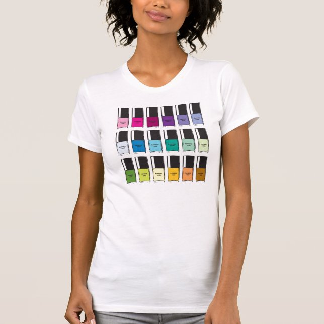 Camiseta Esmalte de uñas (Anverso)