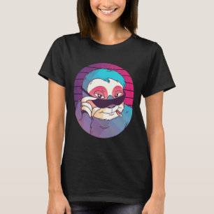 Camiseta Esmalte retro con gafas de sol