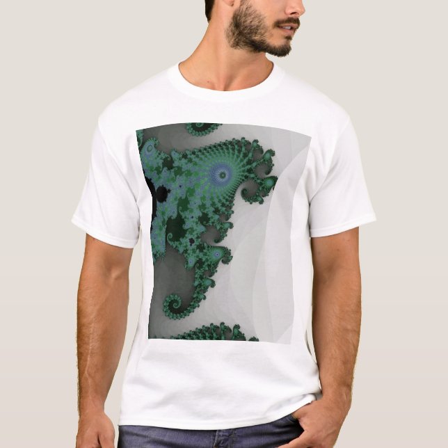 Camiseta esmeralda del Seahorse (Anverso)