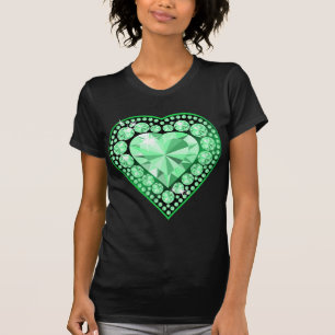 Camiseta Esmeralda Gem Heart