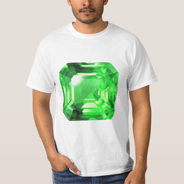 Camiseta Esmeralda, verde brillante (Anverso)