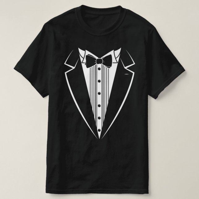 Camiseta Esmoquin para todas las ocasiones (Diseño del anverso)