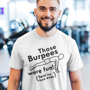 Camiseta Eso Burpees era diversión