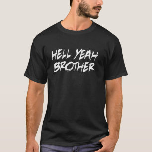 Camiseta Eso Dice Demonios Hermano - Negrita Motivacional E
