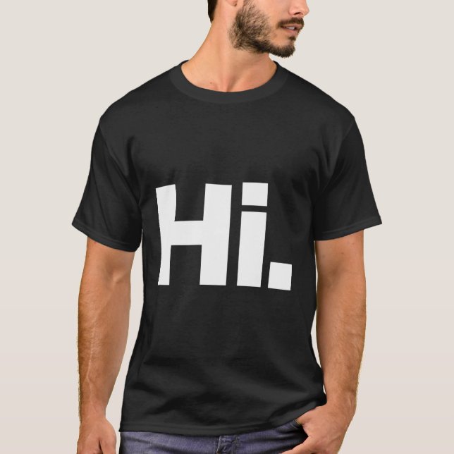 Camiseta Eso dice hola (Anverso)