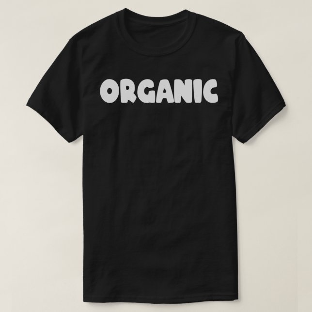 Camiseta Eso dice ORGÁNICO (Diseño del anverso)