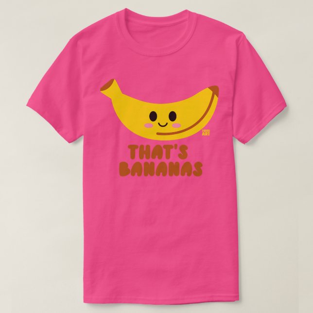 CAMISETA ESO ES BANANAS (Diseño del anverso)