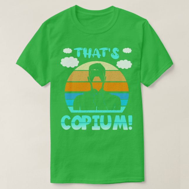 Camiseta Eso es el opio (Diseño del anverso)