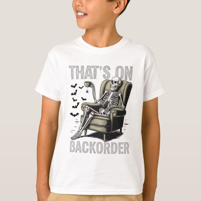 Camiseta Eso es en el esqueleto tecnológico de la farmacia  (Anverso)