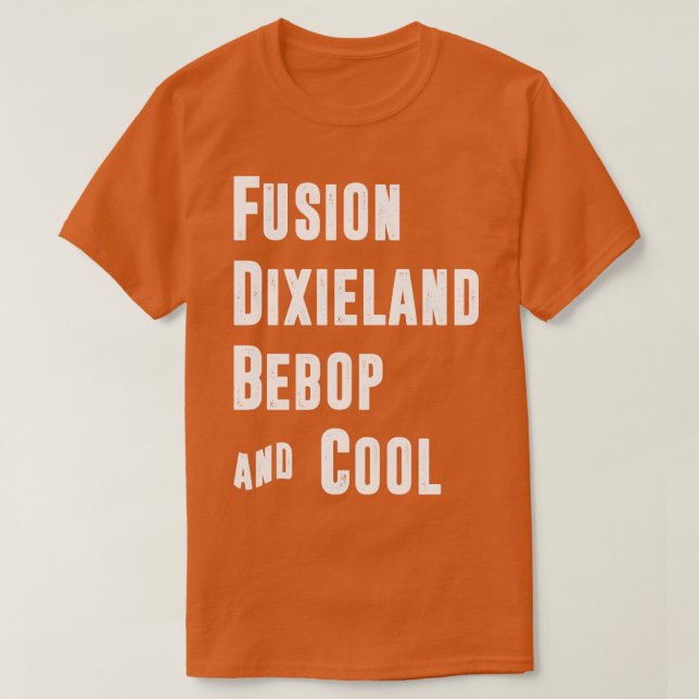 Camiseta Eso es Jazz (Diseño del anverso)