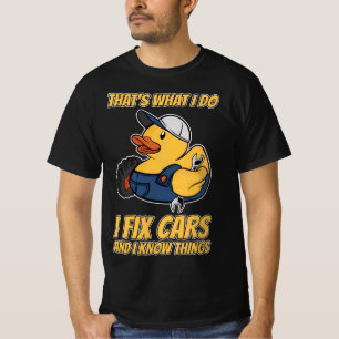Camiseta Eso es lo que hago, arreglo coches y sé cosas