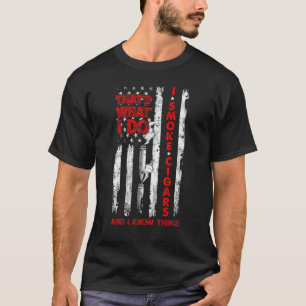 Camiseta Eso es lo que hago, fumo cigarrillos y sé cosas
