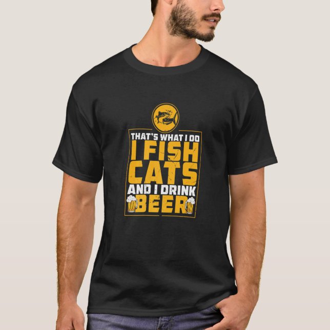 Camiseta Eso es lo que hago para pescar peces de mar (Anverso)