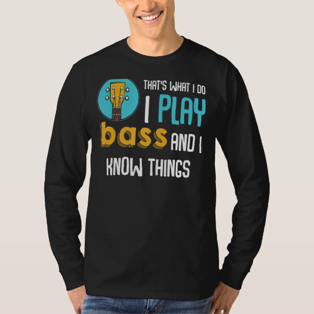Camiseta Eso es lo que hago para tocar guitarra de instrume (Anverso)