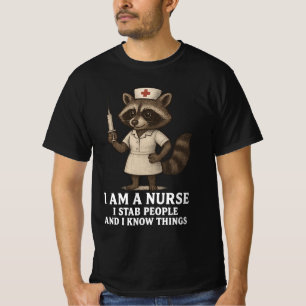 Camiseta Eso es lo que hago soy una enfermera apuñalo a la