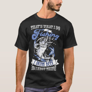 Camiseta Eso es lo que hago, voy a pescar cerveza Trout Out