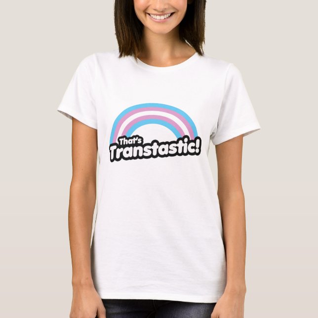 Camiseta Eso es Transtástico (Anverso)
