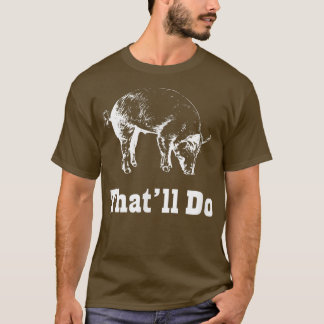 Camiseta Eso hará a Pig Funny Graphic 