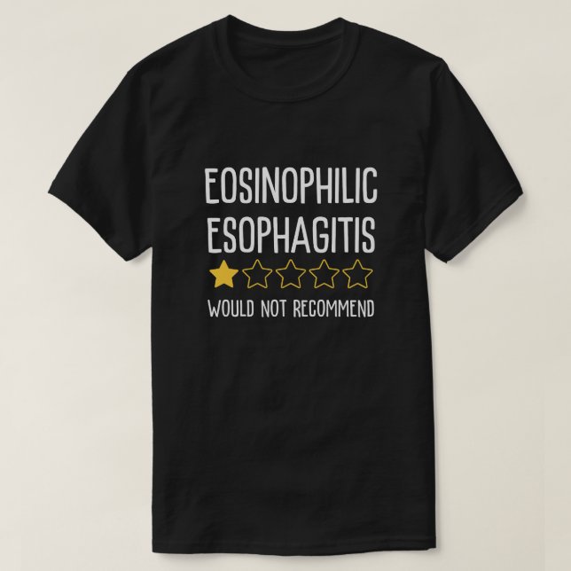 Camiseta Esofagitis eosinofílica (Diseño del anverso)