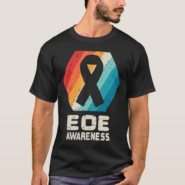 Camiseta Esofagitis Eosinofílica T Conciencia De La Eoe De  (Anverso)