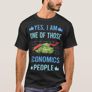 Camiseta Esos economistas de economía de la gente
