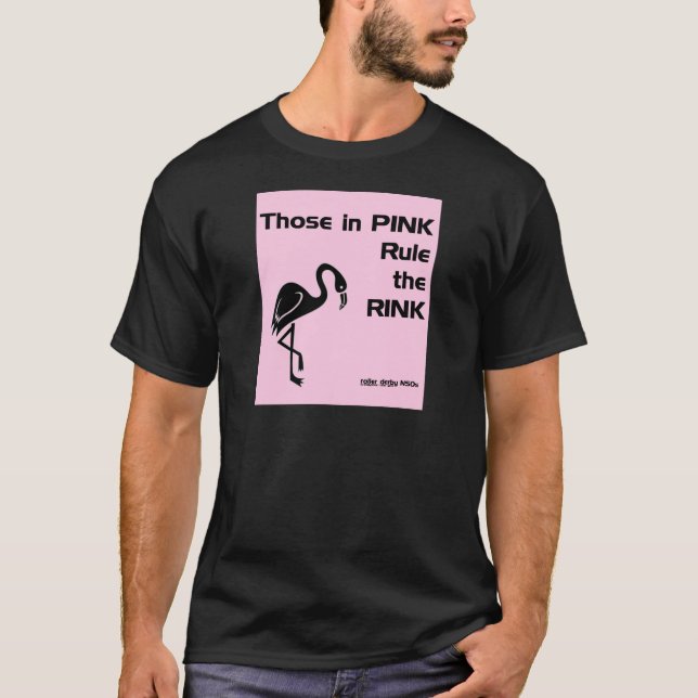 Camiseta Ésos en rosa: NSOs de Derby del rodillo (Anverso)