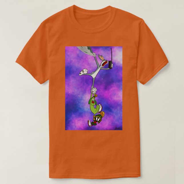 Camiseta espaciado hacia fuera (Diseño del anverso)