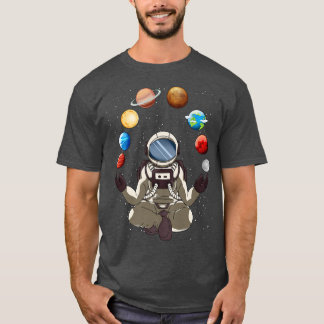 Camiseta Espaciador astronauta Moon Mars Planetas Niños