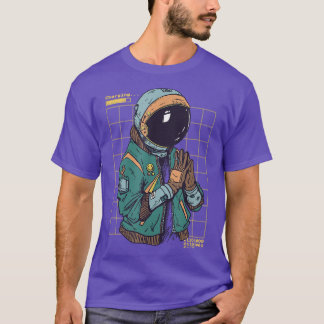 Camiseta espacial Cosmonauta-Astronauta Spaceman