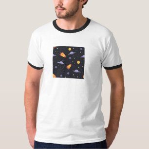 camiseta espacial cosmos