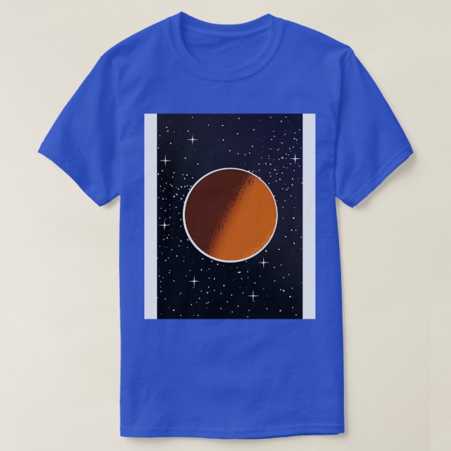Camiseta Espacio (Diseño del anverso)