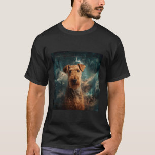 Camiseta Espacio Airedale Terrier