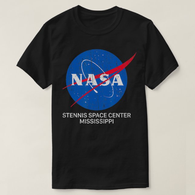 Camiseta Espacio angustiado por el Centro Espacial de Steni (Diseño del anverso)