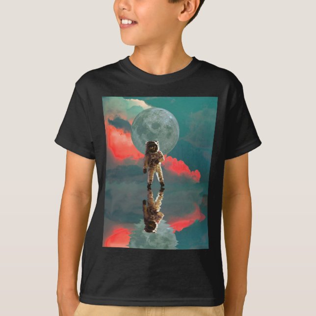 Camiseta Espacio astronauta (Anverso)