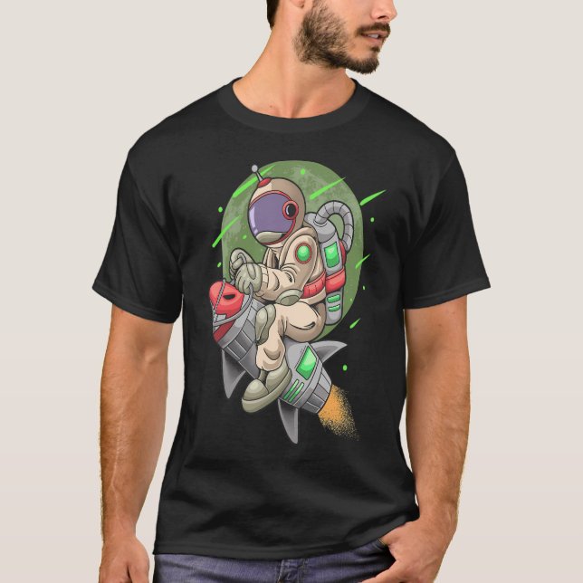 Camiseta Espacio astronauta (Anverso)