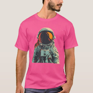 Camiseta Espacio astronauta astronómico en el espacio ultra
